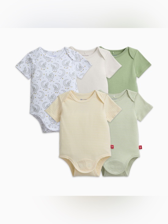 Magnetic Me Other - Magnetic Me Organic Cotton Magnetic Bodysuit 5 Pack Bundle